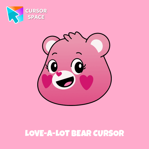 Love-A-Lot Bear cursor arrow cursor